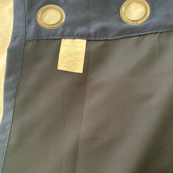 Blue mainstays drapes - Picture 4 of 5